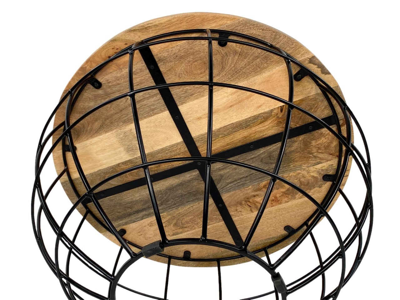 Lexington rundt sofabord – bæredygtigt sofabord i massivt træ - Træ Ø75cm