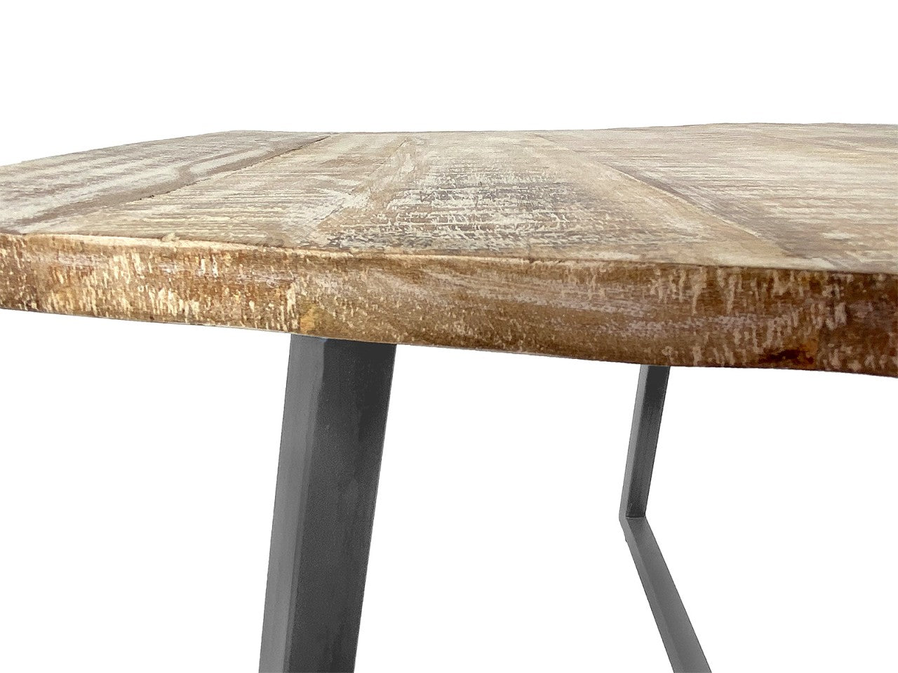 Paris sofabordssæt – 2 stk. sofaborde i industrielt design - Lys