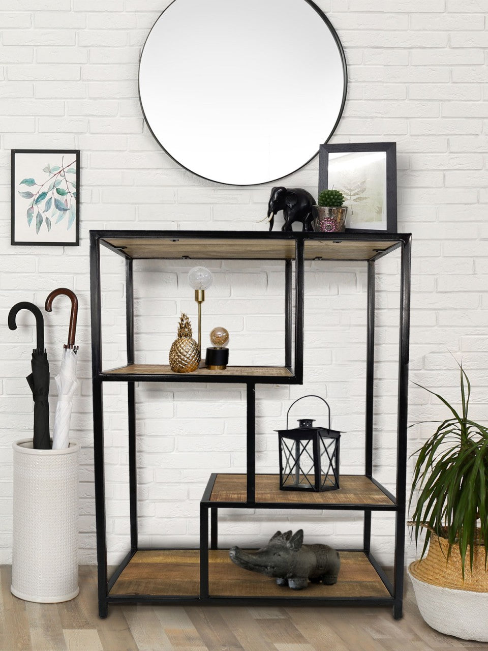 Liverpool reol – bogreol og rumdeler i industrielt design