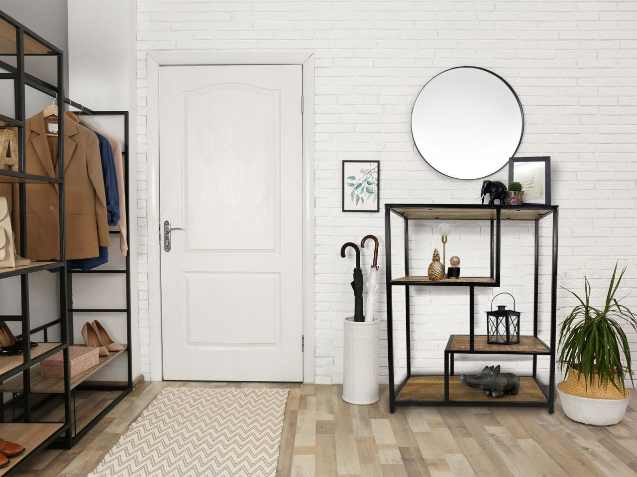 Liverpool reol – bogreol og rumdeler i industrielt design