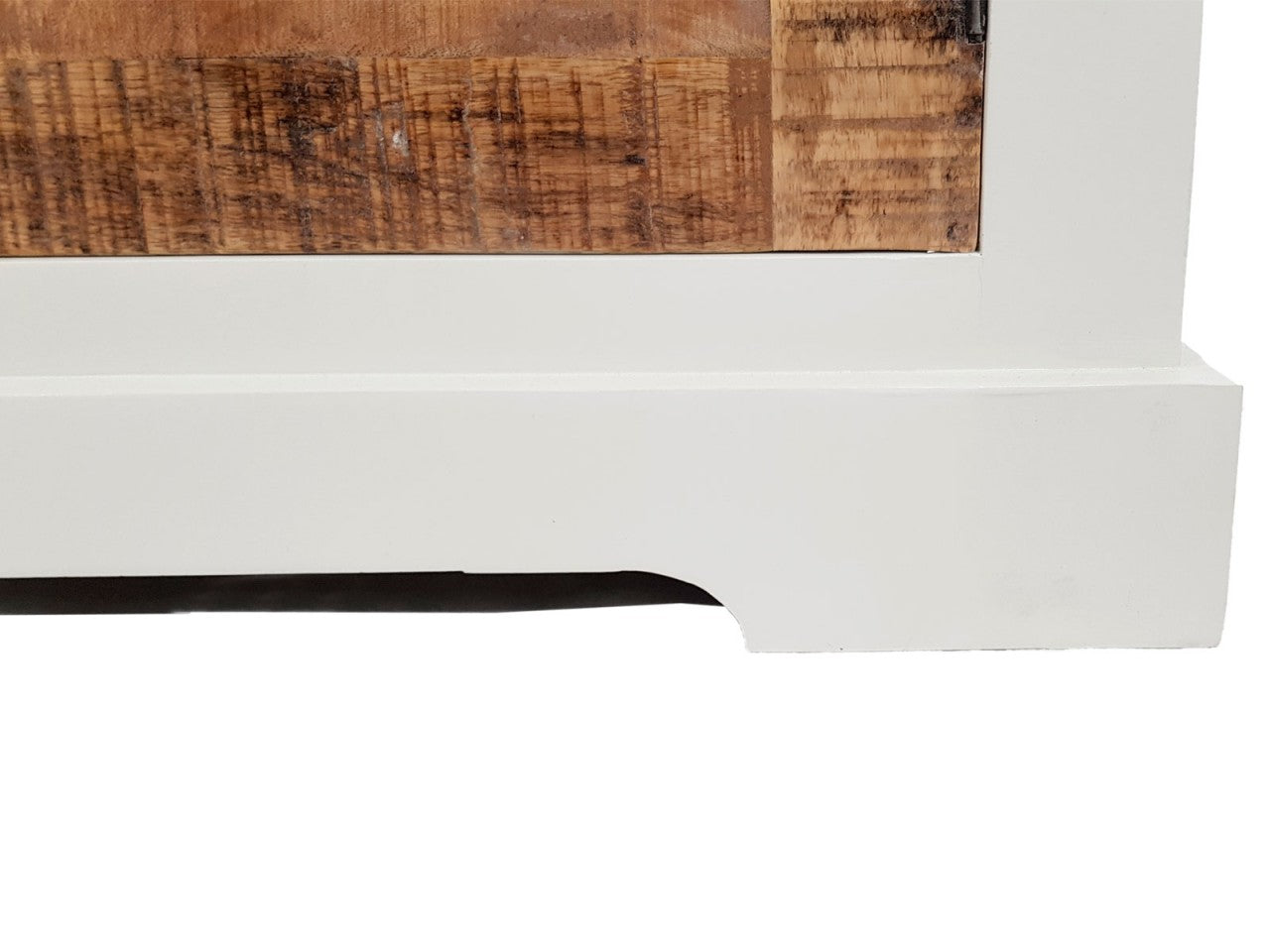 Ibiza TV-møbel – lavt TV-bord i massivt mangotræ