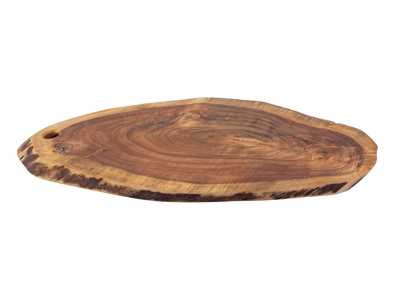 Serveringsbræt i Akacietræ – Håndlavet Skærebræt eller Dekorationsbakke - Nordic Unique