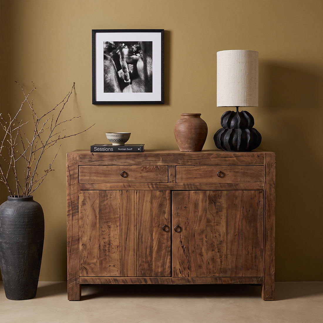 Farmwood træskænk - 120x45x85 cm