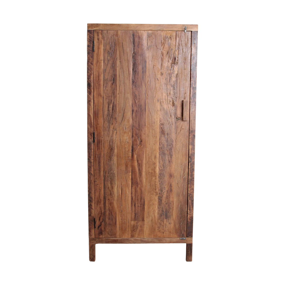 Farmwood 1-dørs skab - FSC-genanvendt træ - 80x40x180 cm