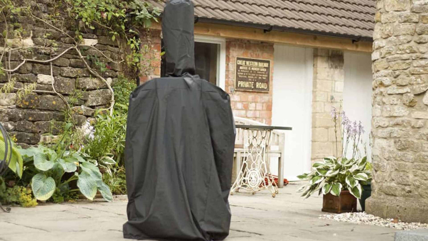 Beskyttelsescover til Pizzaovn/Bålfad Lorenzo – Sort - Nordic Unique