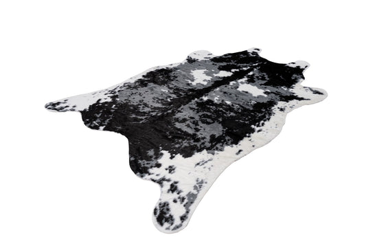 Tæppe Ørken 200 – Sort / Hvid 160 × 230 cm - Nordic Unique