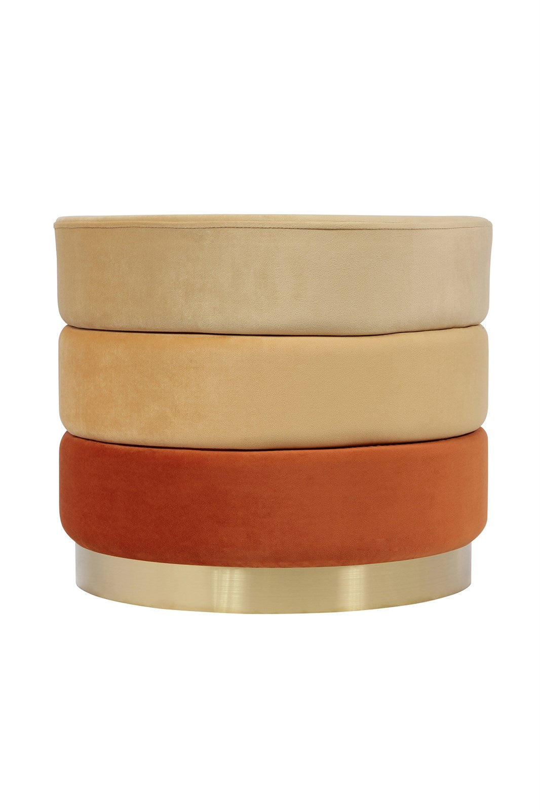 Puf Elyse 100 – Orange / Multi - Nordic Unique