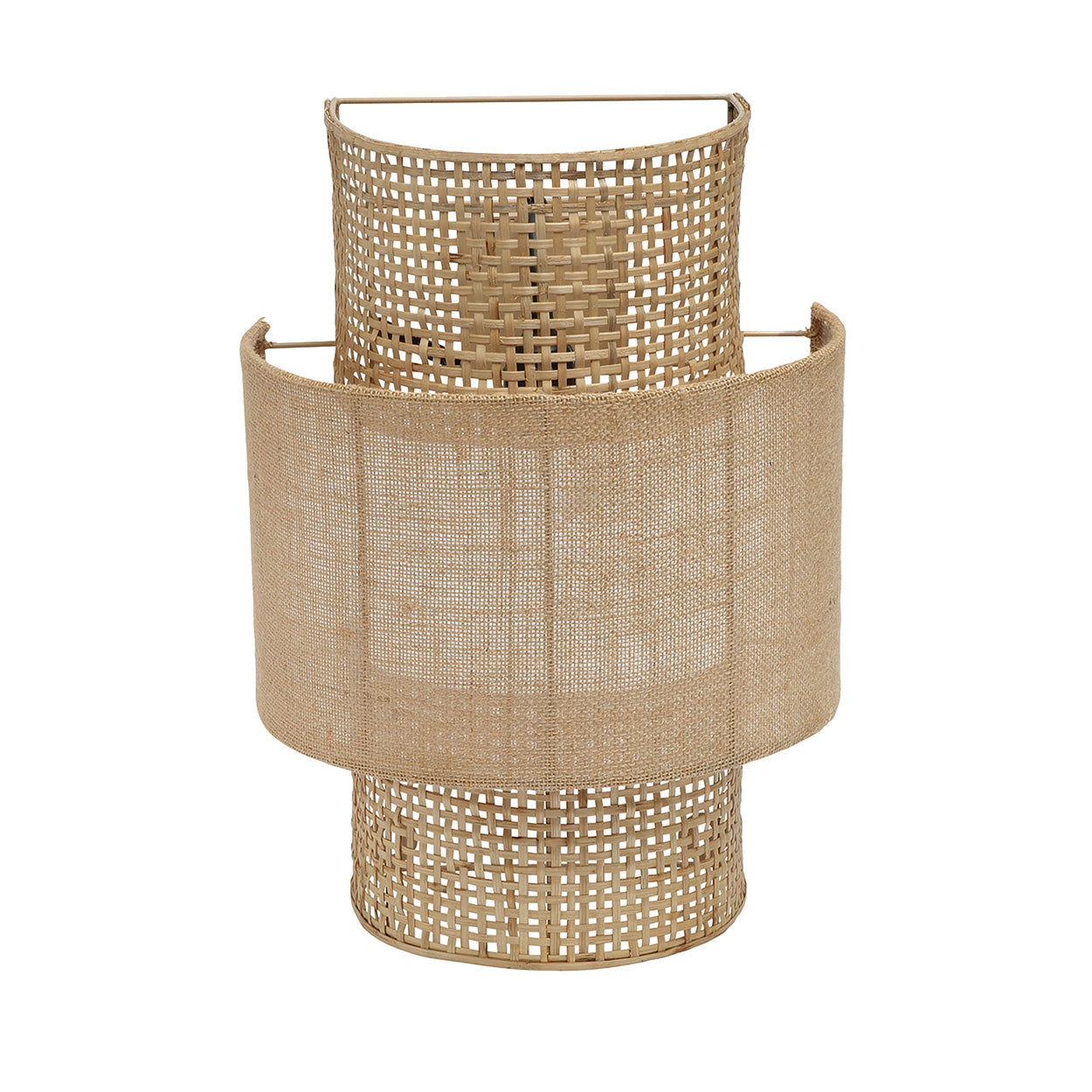 Bolly Jute væglampe - Natur - M - Nordic Unique