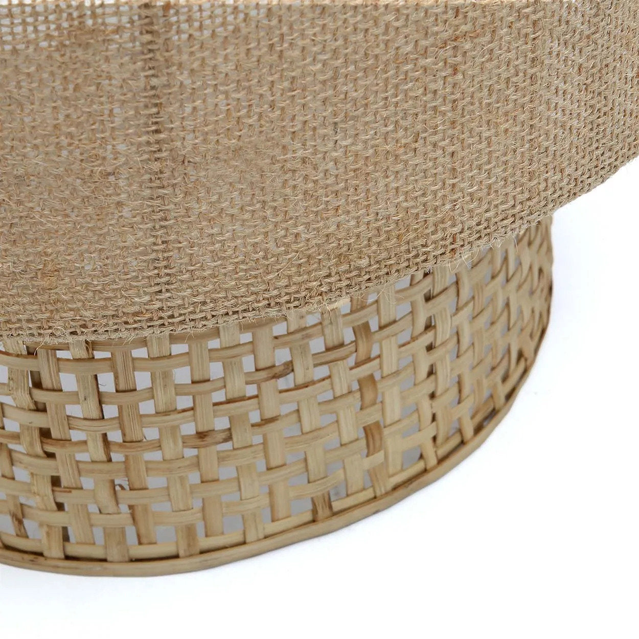 Bolly Jute væglampe - Natur - M - Nordic Unique