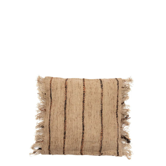Oh My Gee Cushion Cover - Beige Black - 40x40cm