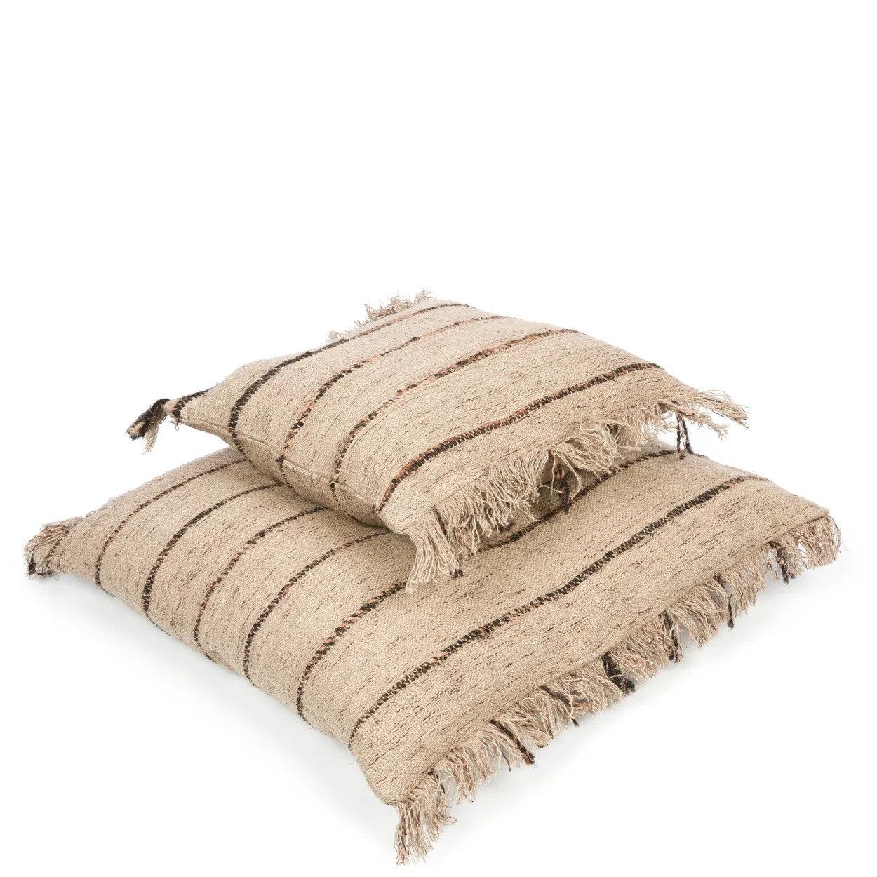 Oh My Gee Cushion Cover - Beige Black - 40x40cm