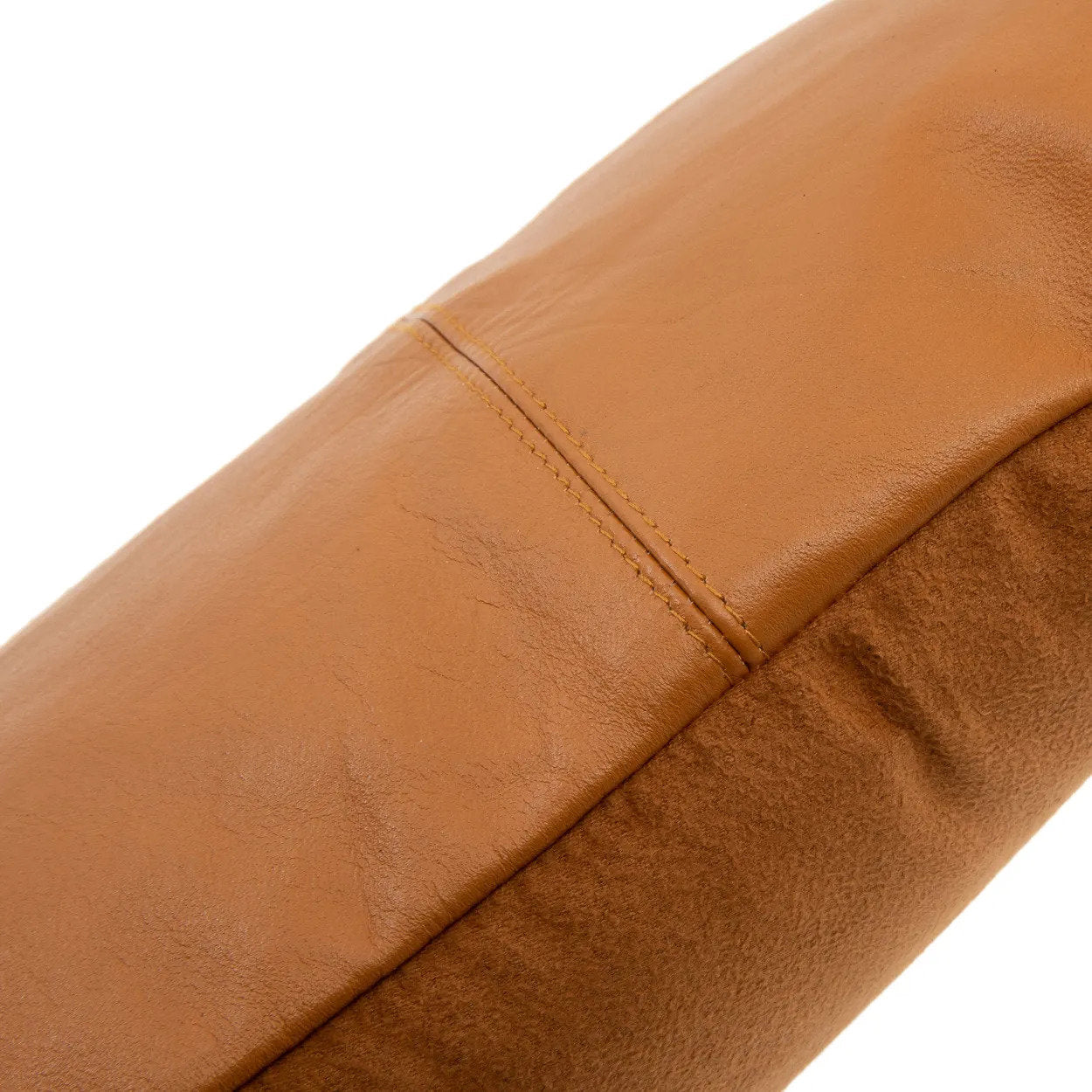 The Camel Leather Cushion Cover - Camel - 30x50cm
