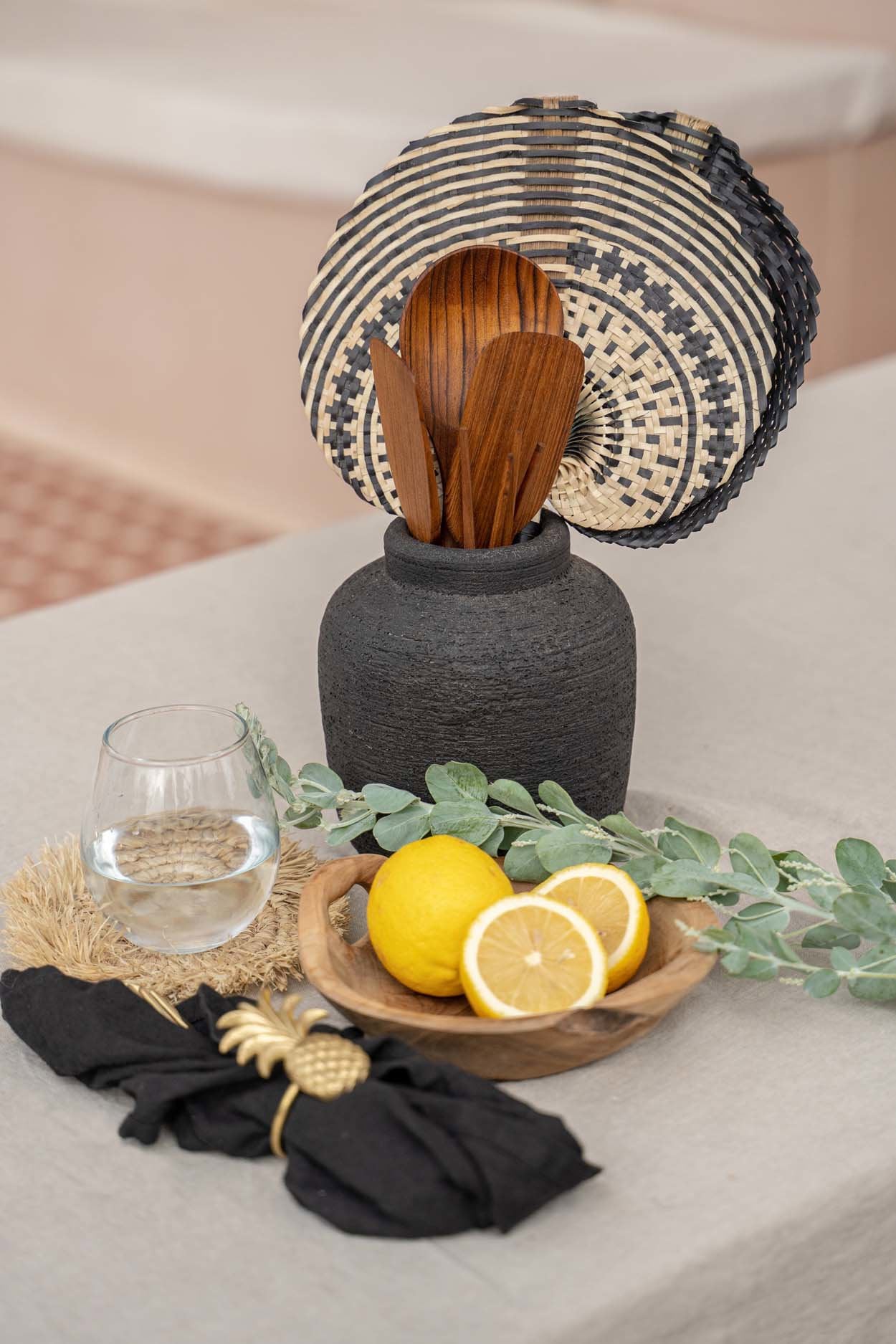 Prague Vase - Black - S