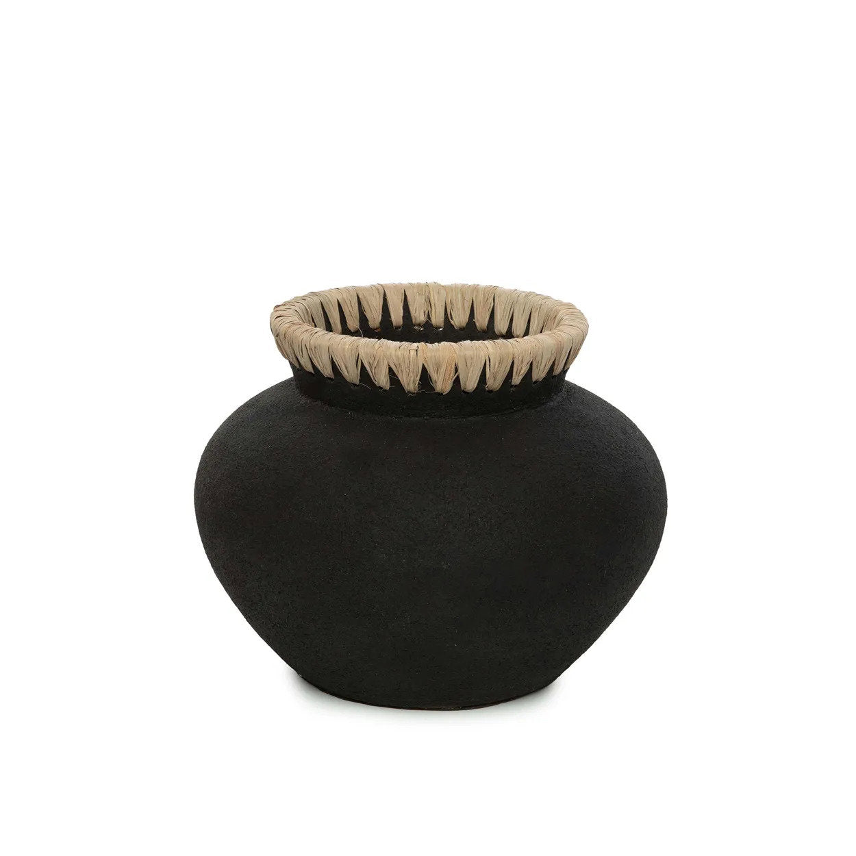 Berlin Vase - Sort Naturlig - S