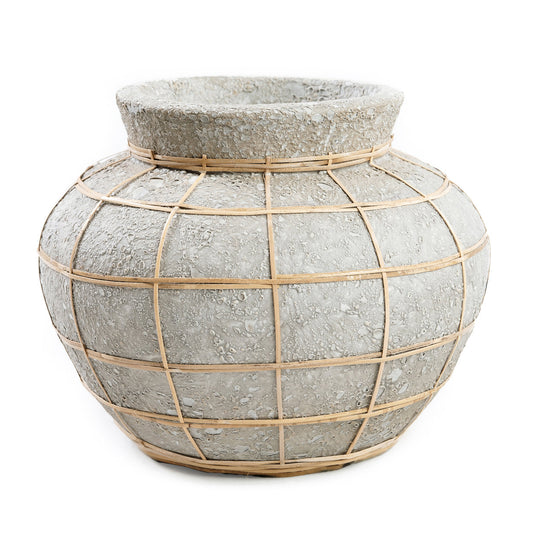Mavevasen - Beton Naturlig - S