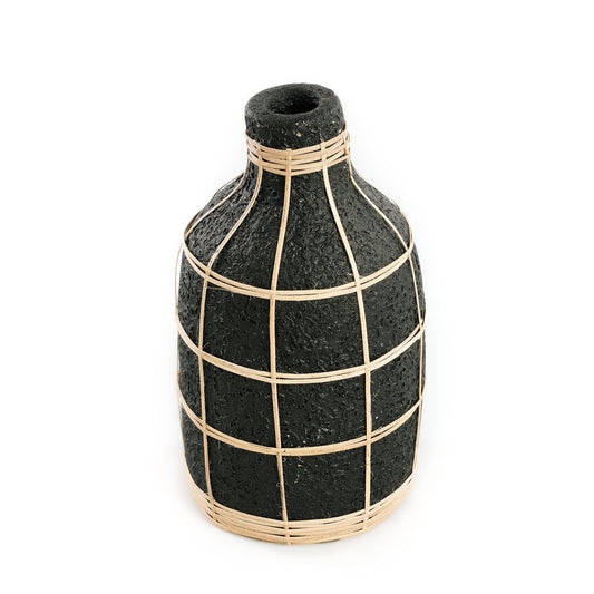Whoopy Vase - Sort Natur - L