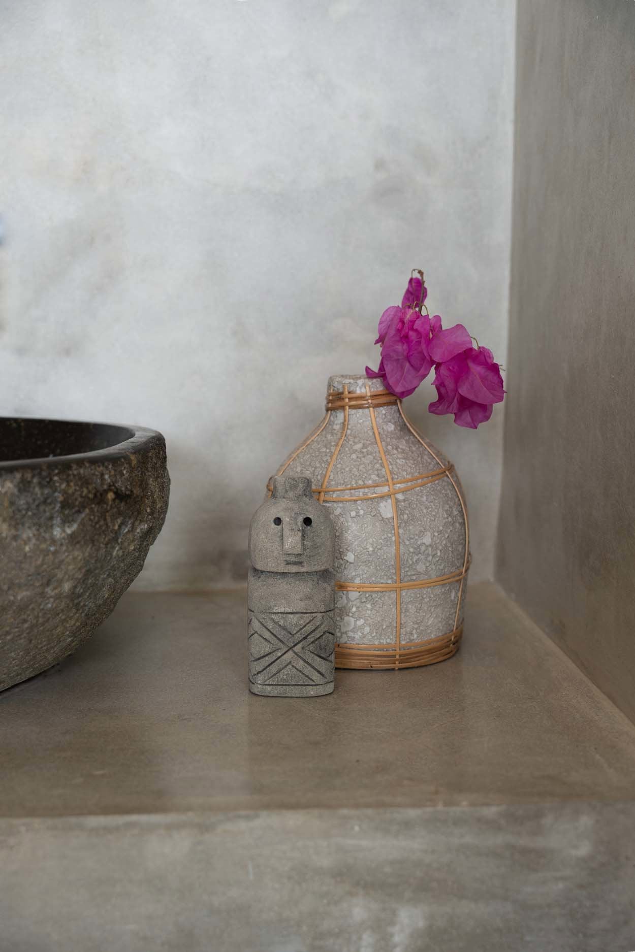 Whoopy Vase - Beton Natur - S