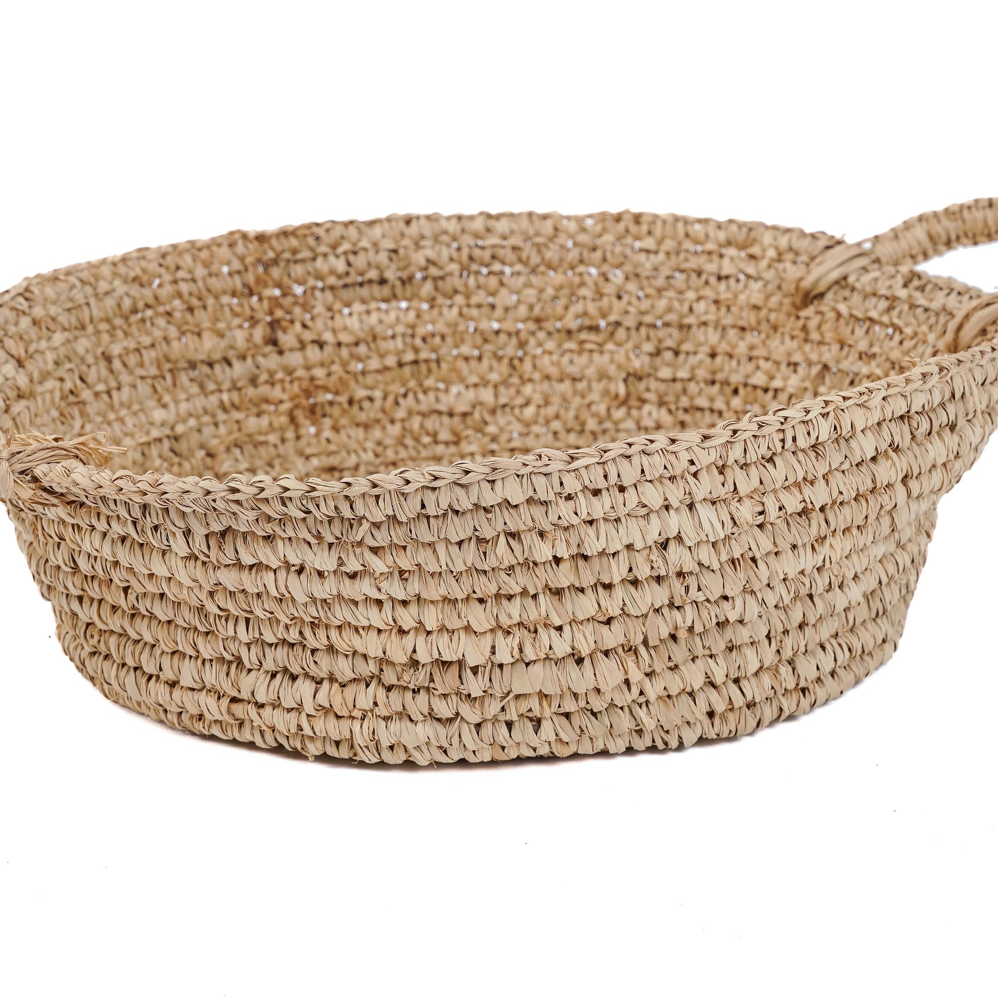 Raffia Kurvebakker - Naturlig - M - Nordic Unique