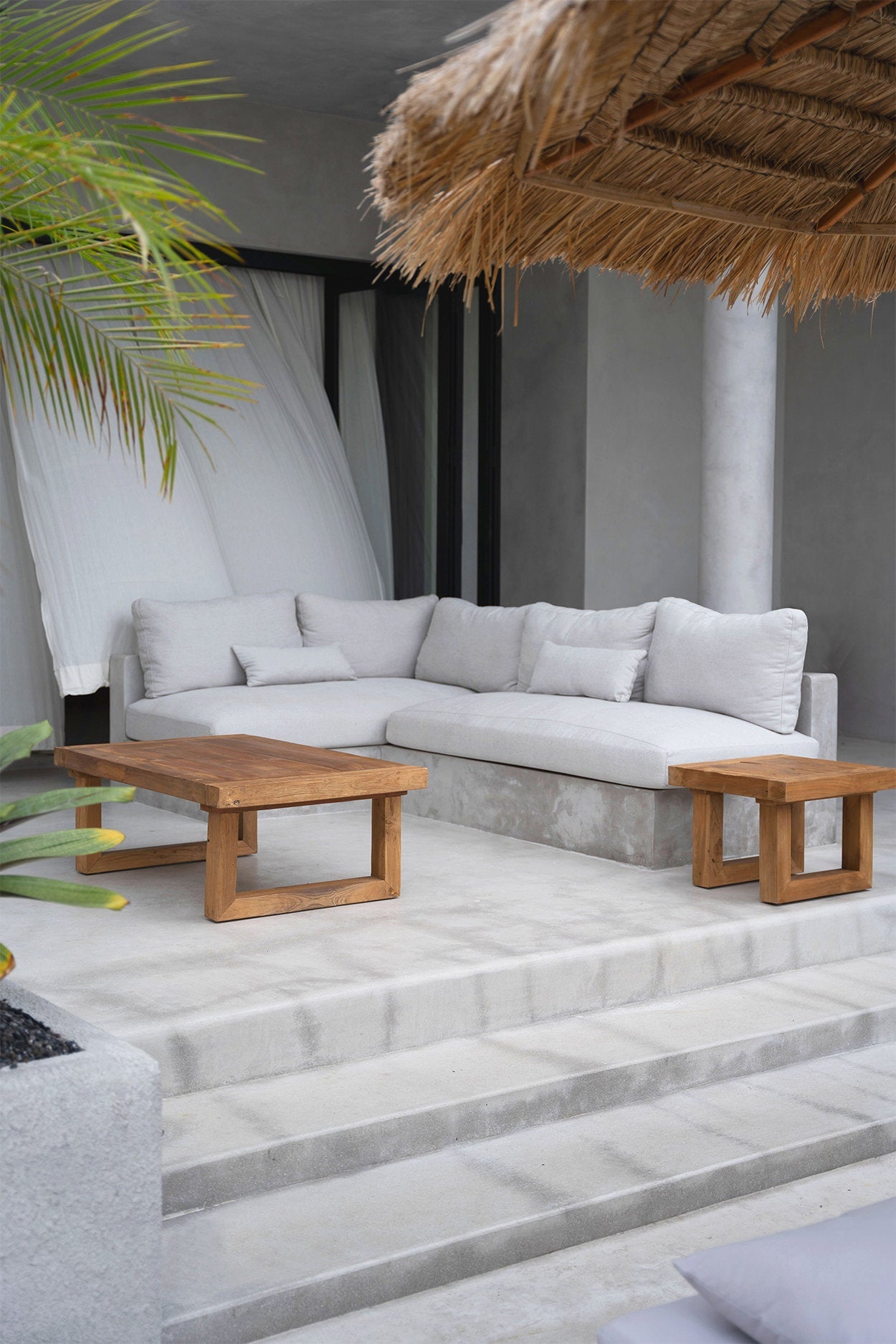 Teak Sidebord - Naturlig - Nordic Unique