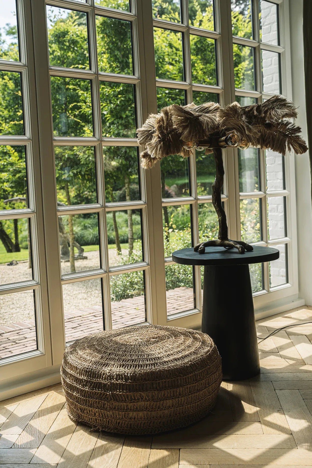 Timber Conic Sidebord - Sort - 50cm - Nordic Unique