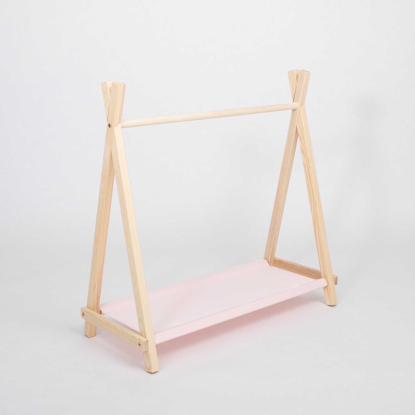 Børne Tøjstativ med Opbevaring – Fyr/Pink - Nordic Unique