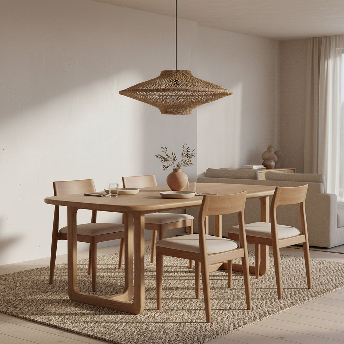 Corda pendel - Ø 80x37 cm