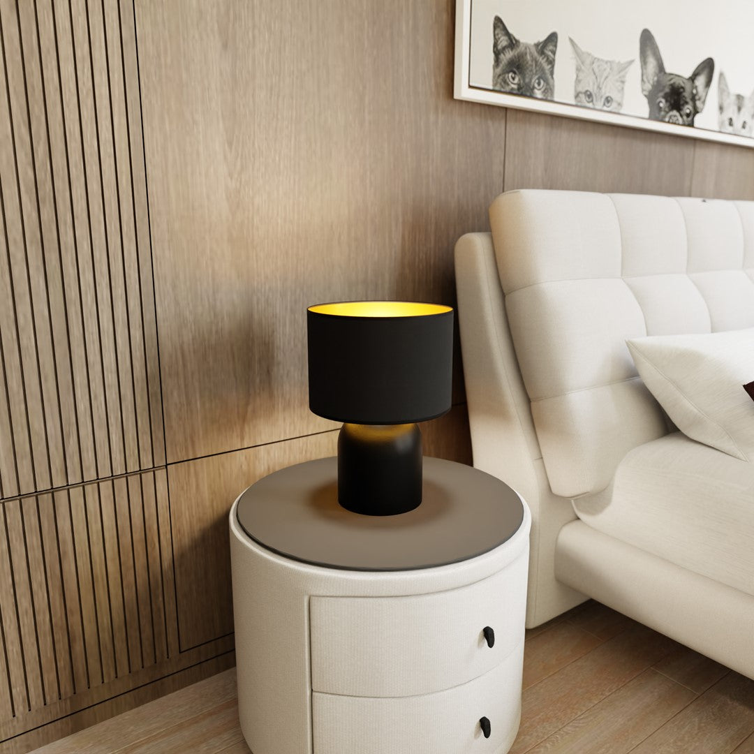 Bordlampe ASPEN LN1 - Sort / Guld - Nordic Unique