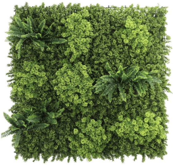 Kunstig Plantevæg 100x100cm Moduler