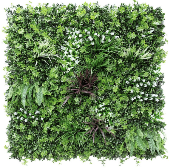 Kunstig Plantevæg 100x100cm Moduler