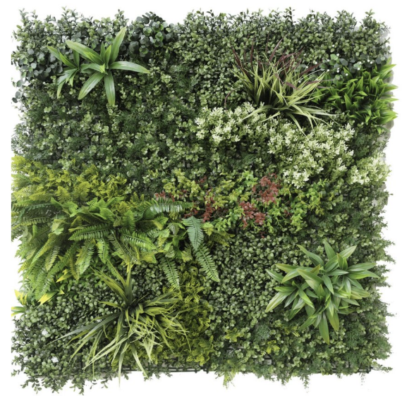 Kunstig Plantevæg 100x100cm Moduler