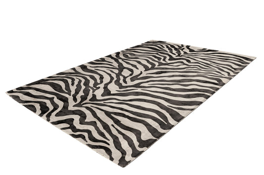 Sinai Tæppe – Elfenben / Sort – 80 x 150 cm - Nordic Unique