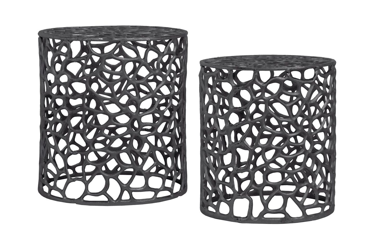 Sofabord Delta 200 – 2 stk sæt – Sort - Nordic Unique