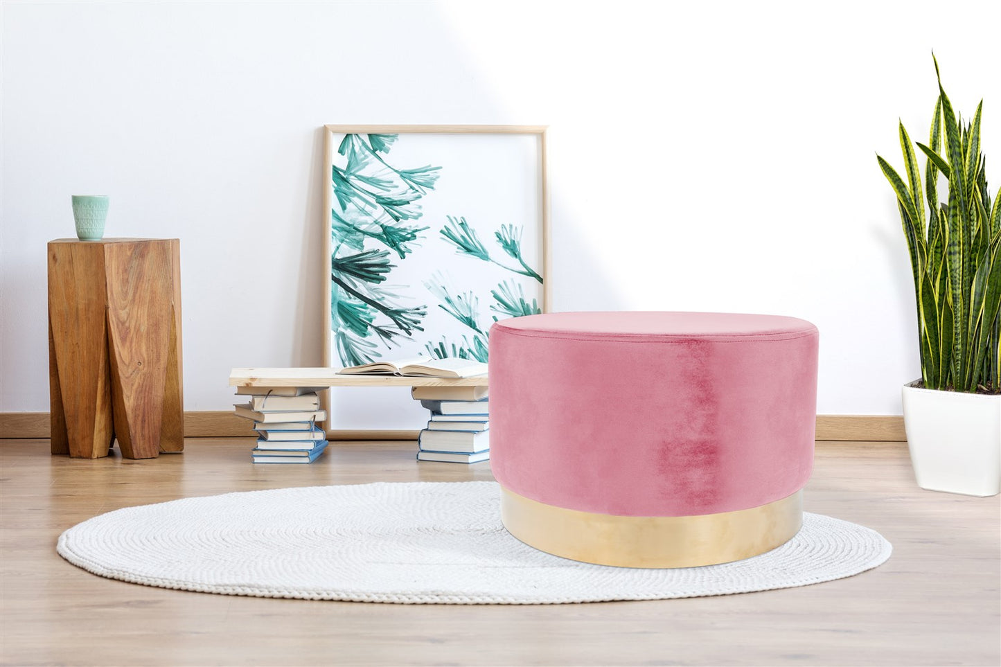 Puf Nano 500 – Støvet Rosa - Nordic Unique