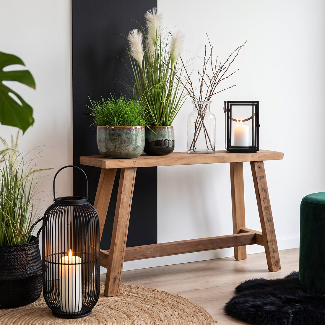 Farmwood træbænk 85 cm