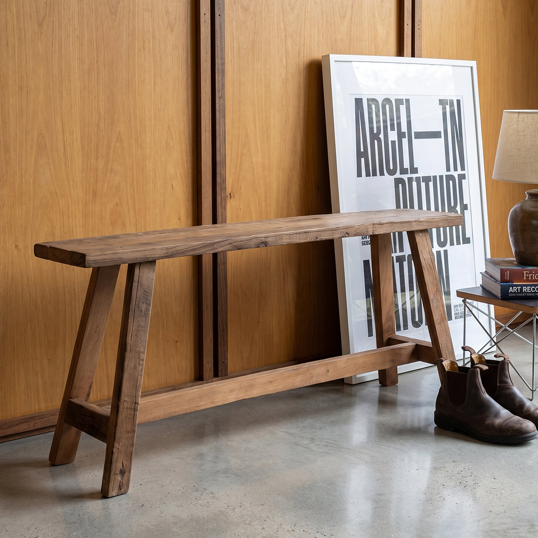Farmwood træbænk 115 cm