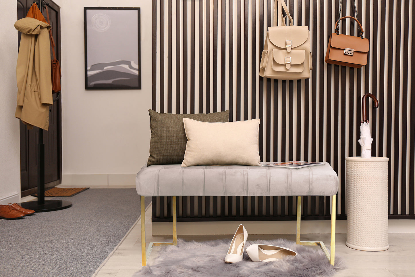 Sædebænk Rare 200 – Taupe - Nordic Unique