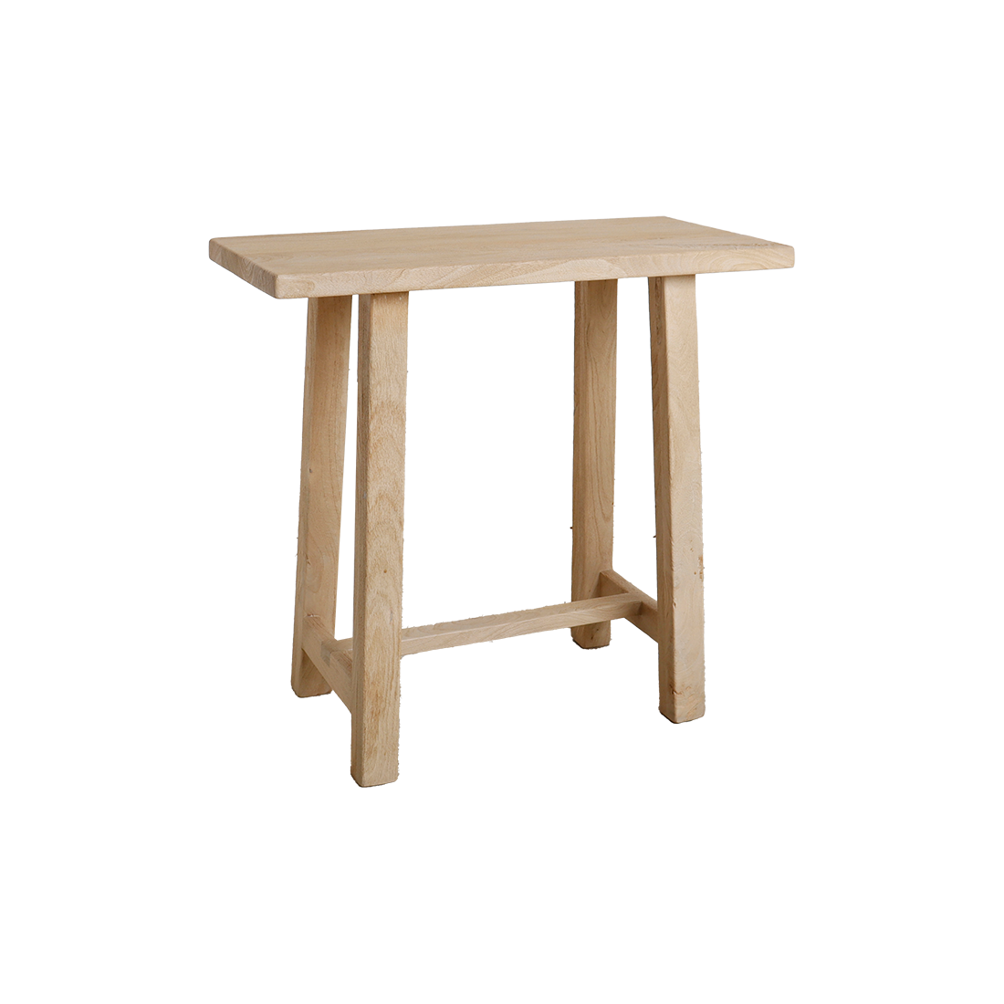 Beachwood sidebord i mangotræ - 85x42x80 cm