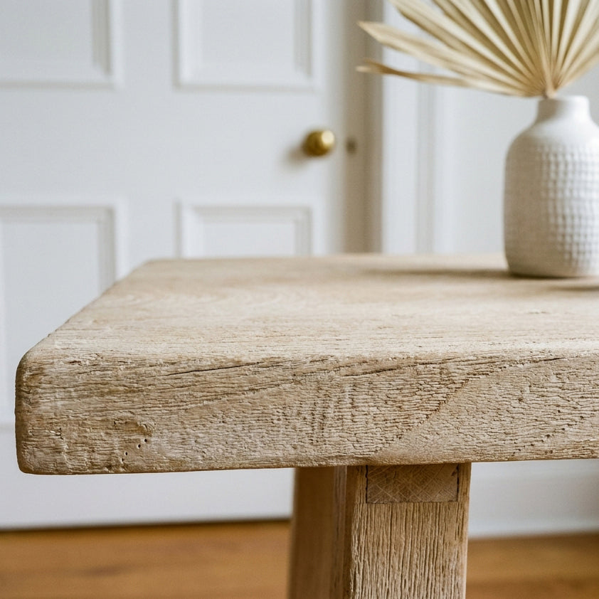 Beachwood sidebord i mangotræ - 85x42x80 cm