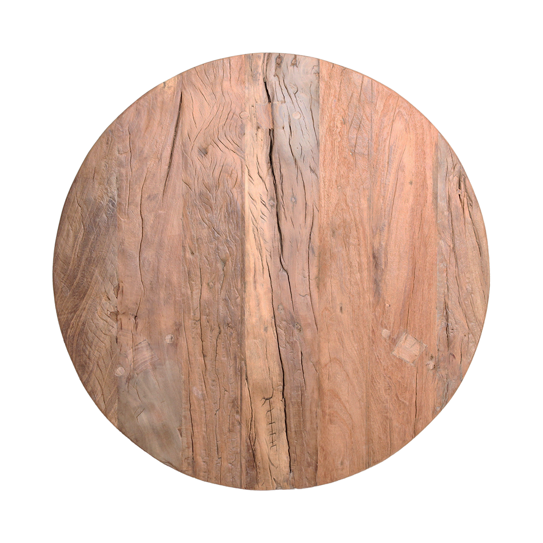 Farmwood rundt sofabord - FSC-genanvendt træ - Ø70x38 cm