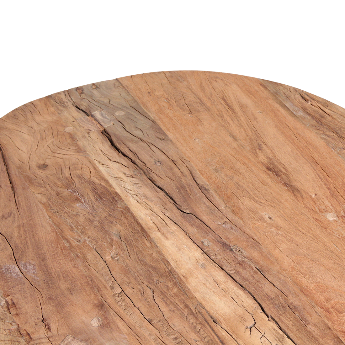 Farmwood rundt sofabord - FSC-genanvendt træ - Ø70x38 cm