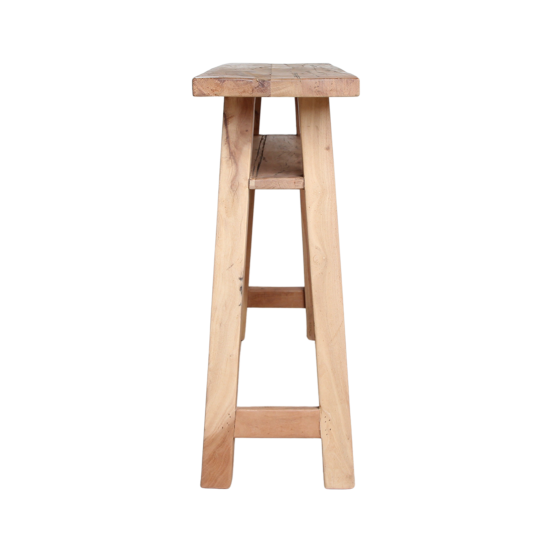 Farmwood vægbord/sidebord stor - FSC-genanvendt træ