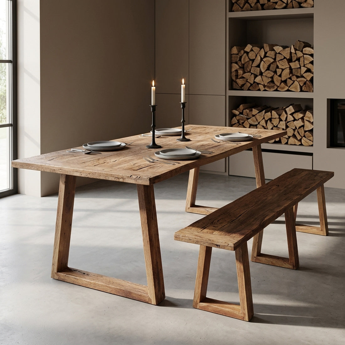 Farmwood spisebord 180 cm