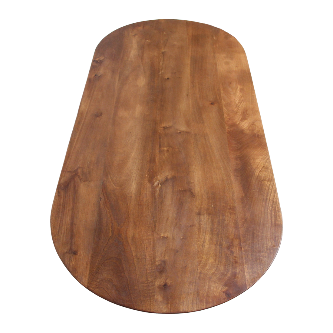 Bullnose sofabord i mangotræ - 140x60x35 cm