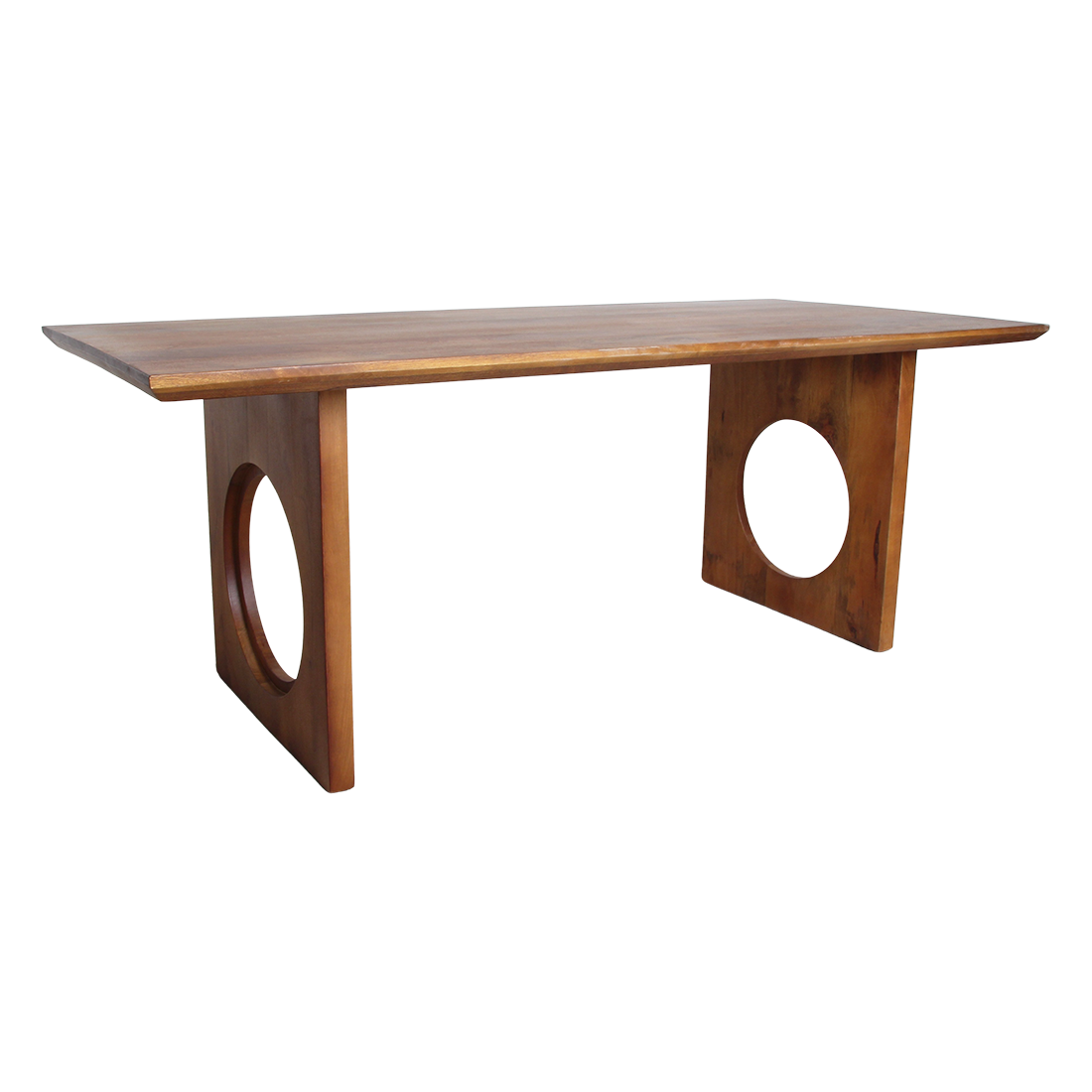 Bullnose-faset Loop mangotræ spisebord - 180 cm