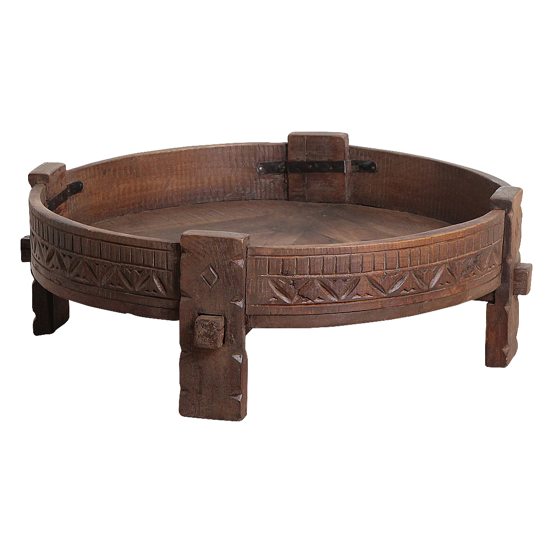 Chakki sidebord brun - 73x73x25 cm