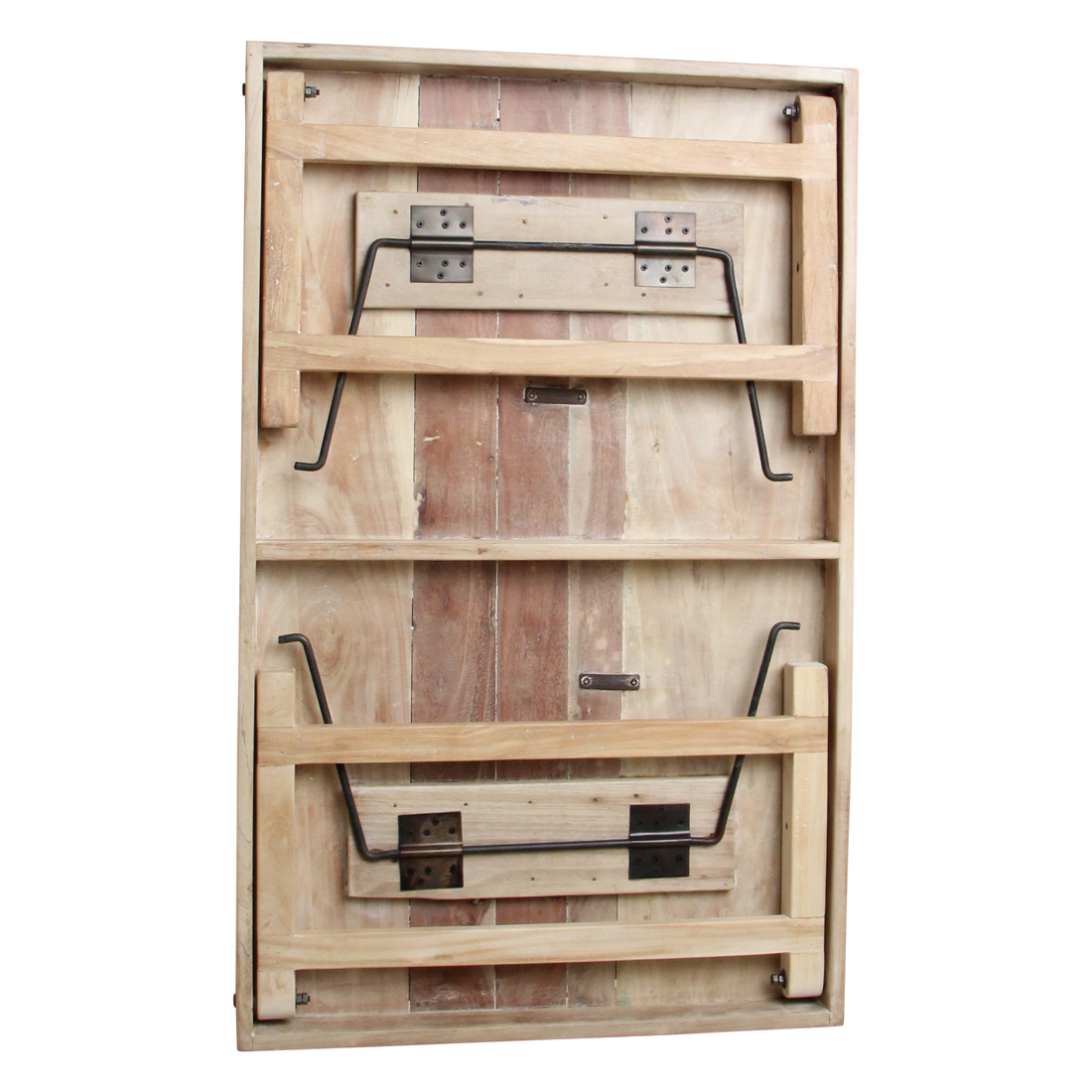 Kalket foldbart sofabord - 120x75x45 cm