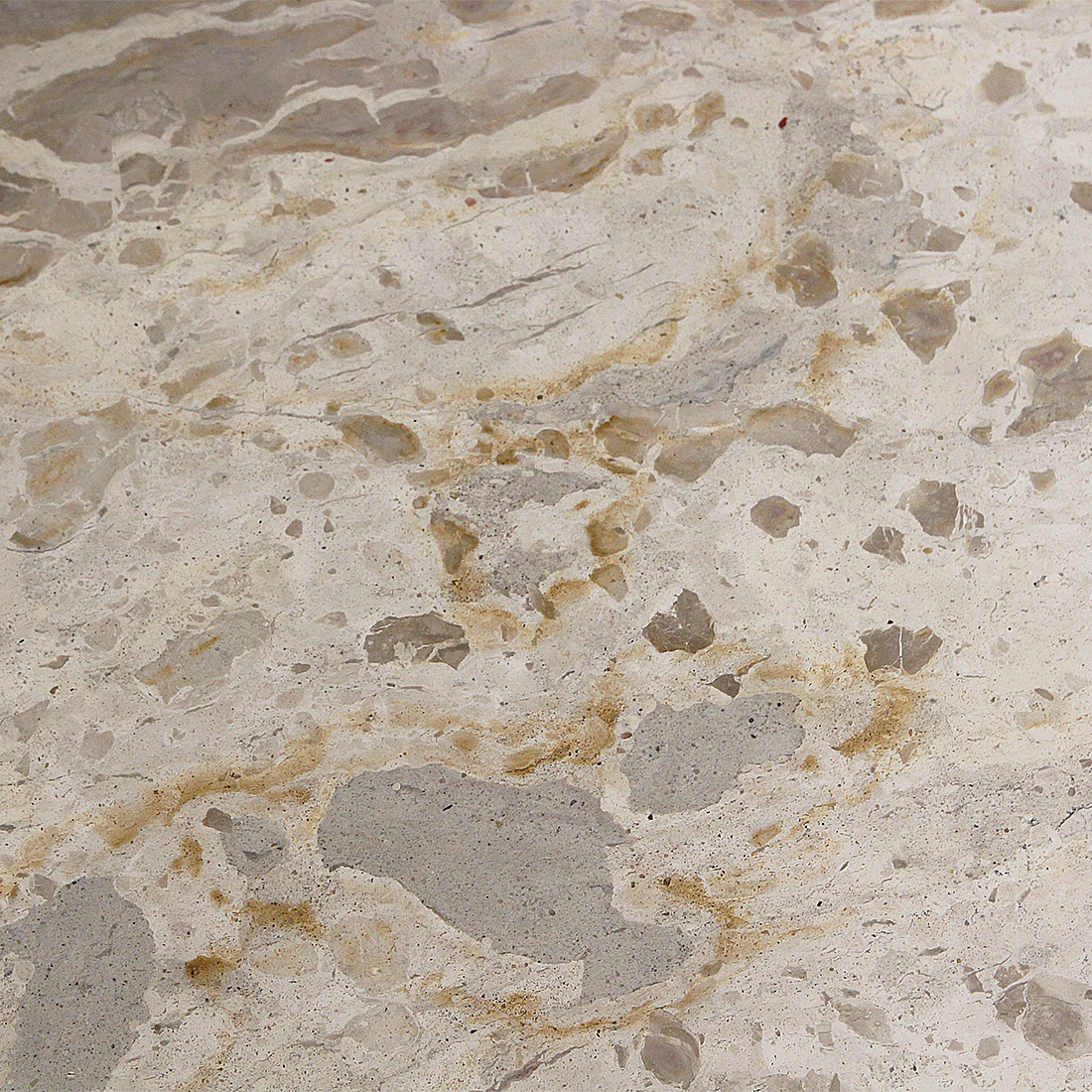 Marmor sidebord creme - 50x50x50 cm