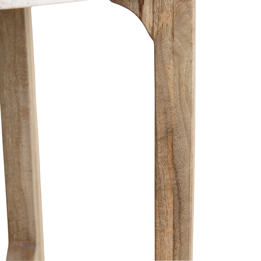 Marmor sidebord creme - 50x50x50 cm