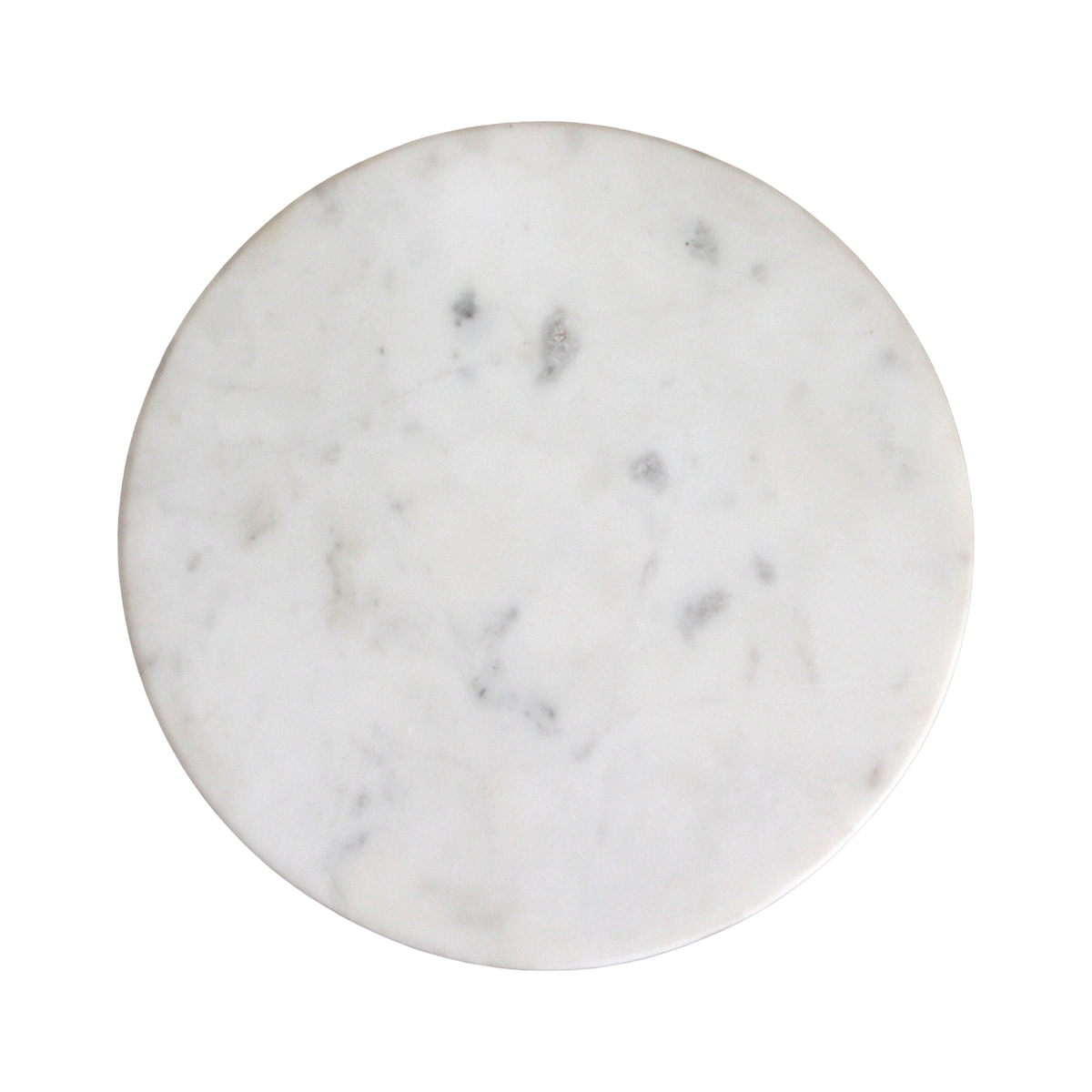 Atjeh marmor sidebord - hvid