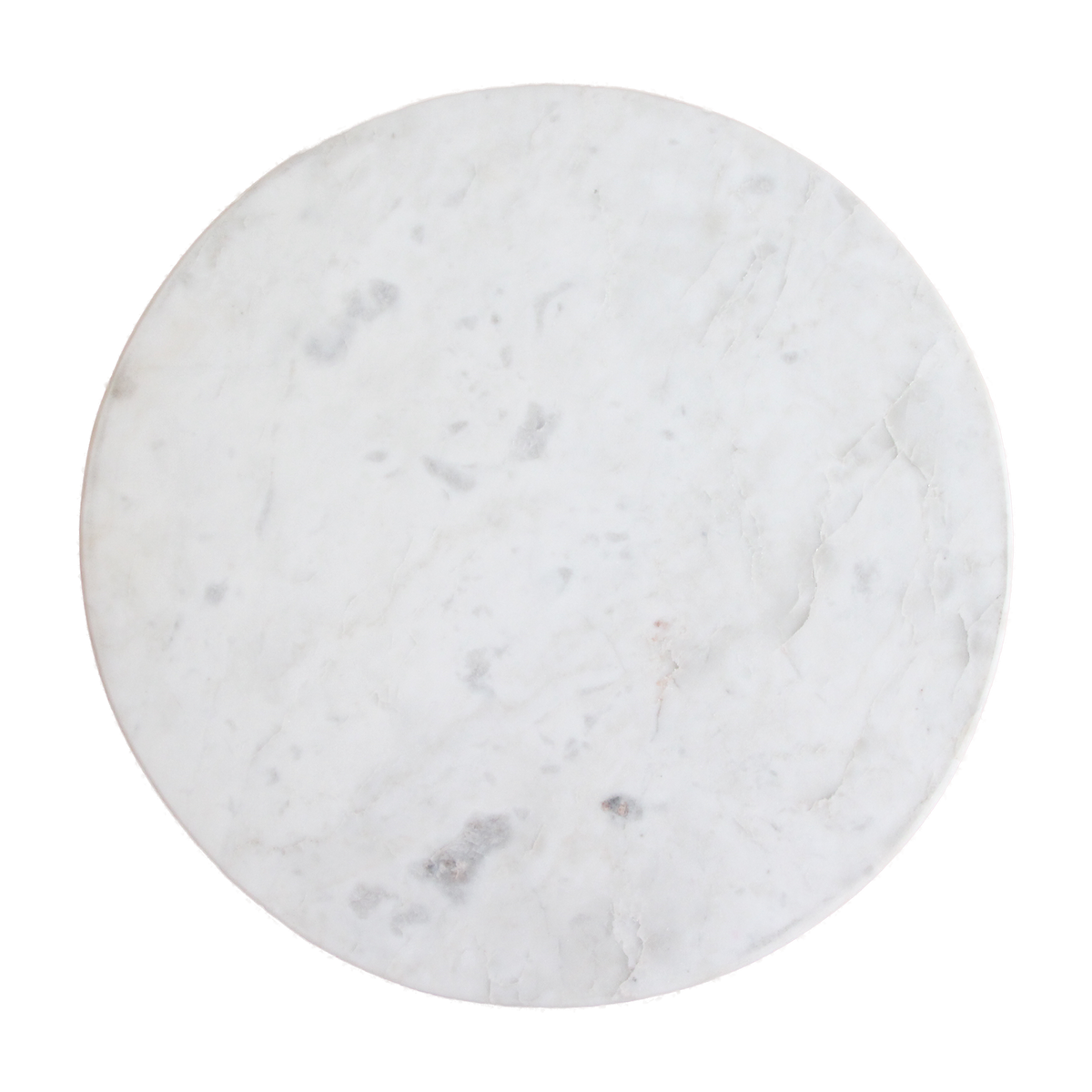 Malakka marmor sidebord - hvid